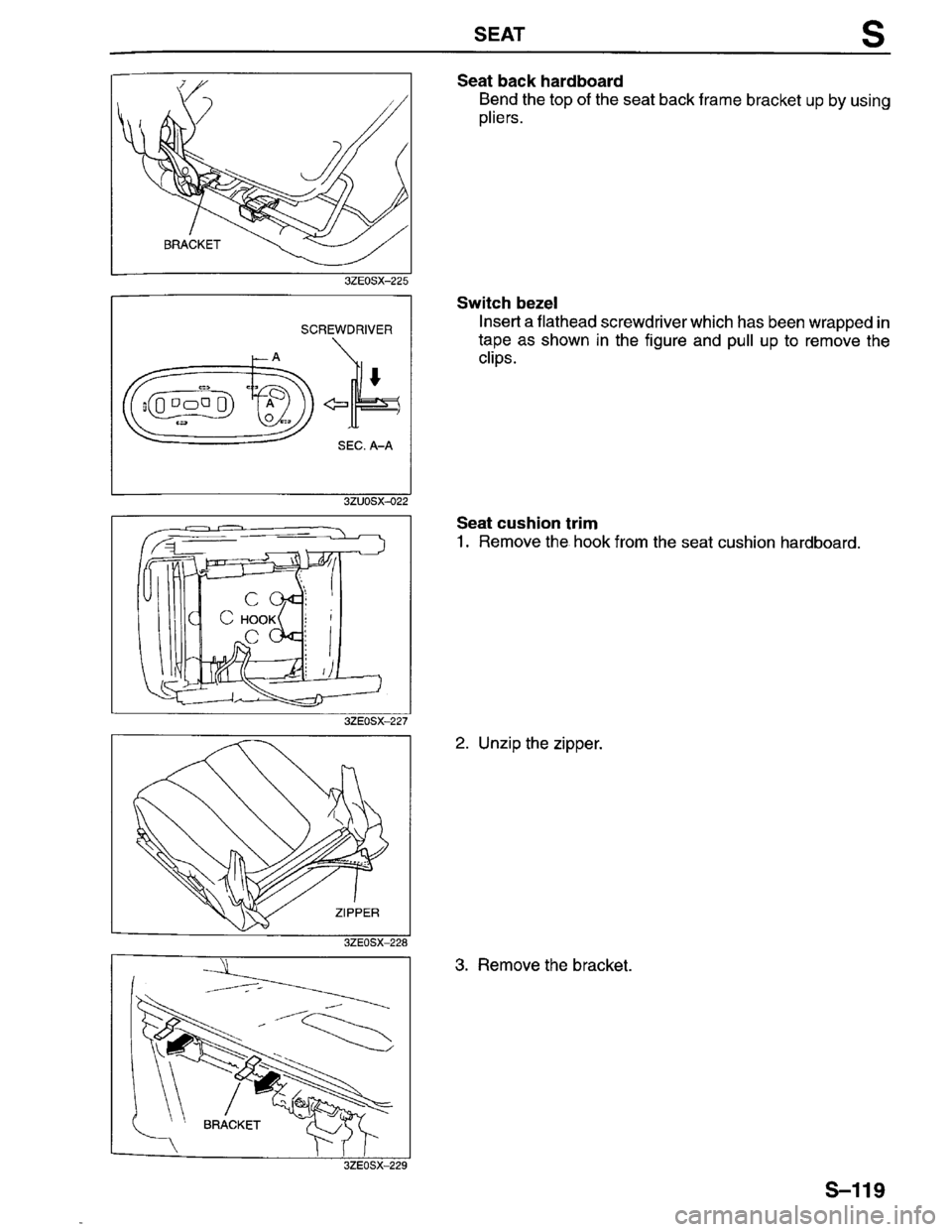 MAZDA MILLENIA 1996  Workshop Manual 
