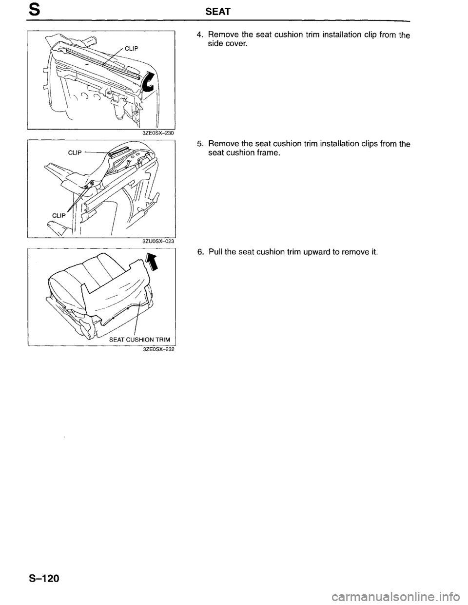 MAZDA MILLENIA 1996  Workshop Manual 