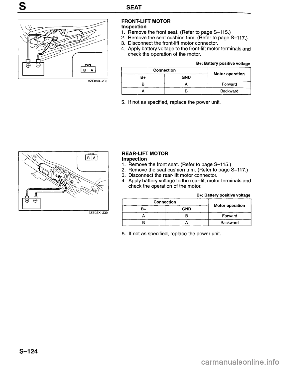 MAZDA MILLENIA 1996  Workshop Manual 