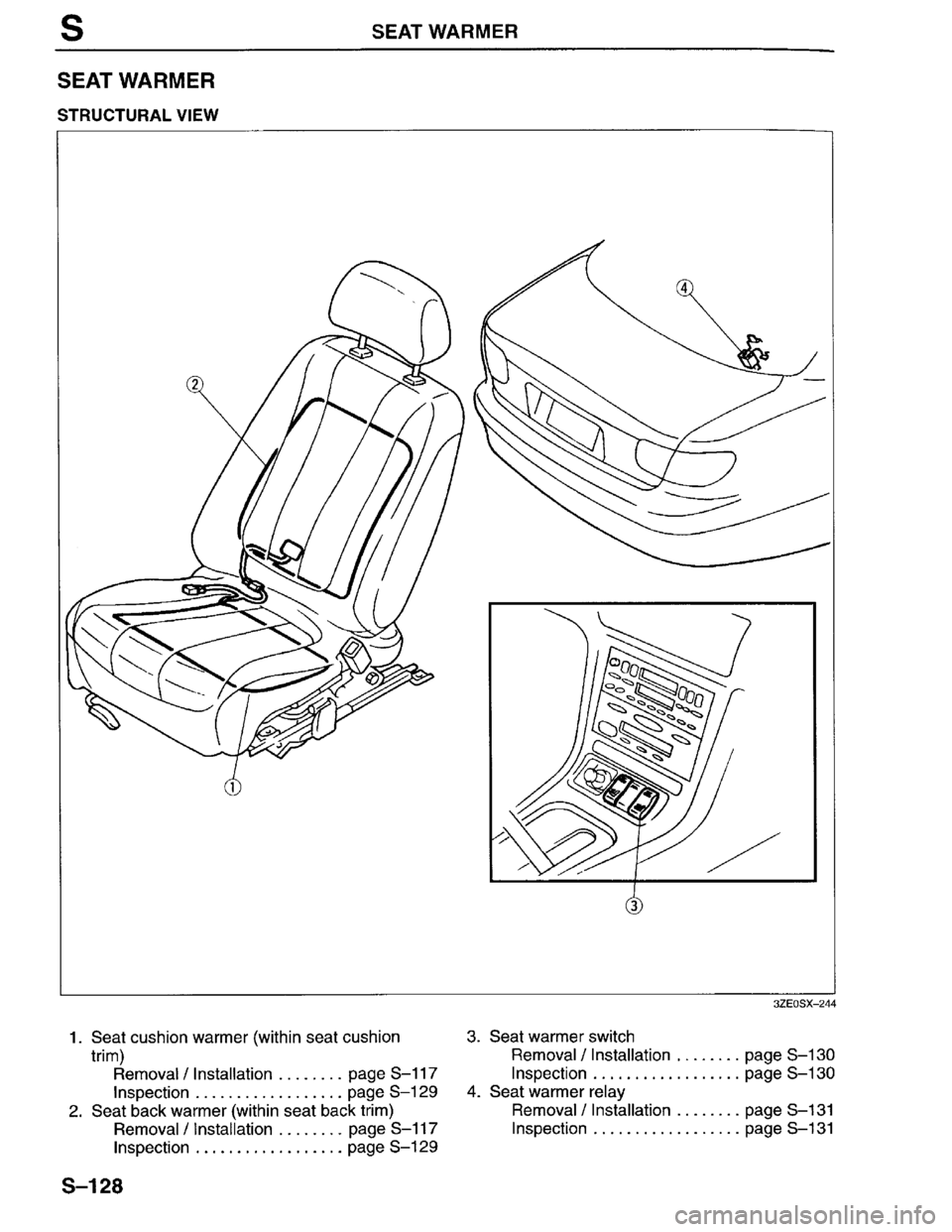 MAZDA MILLENIA 1996  Workshop Manual 