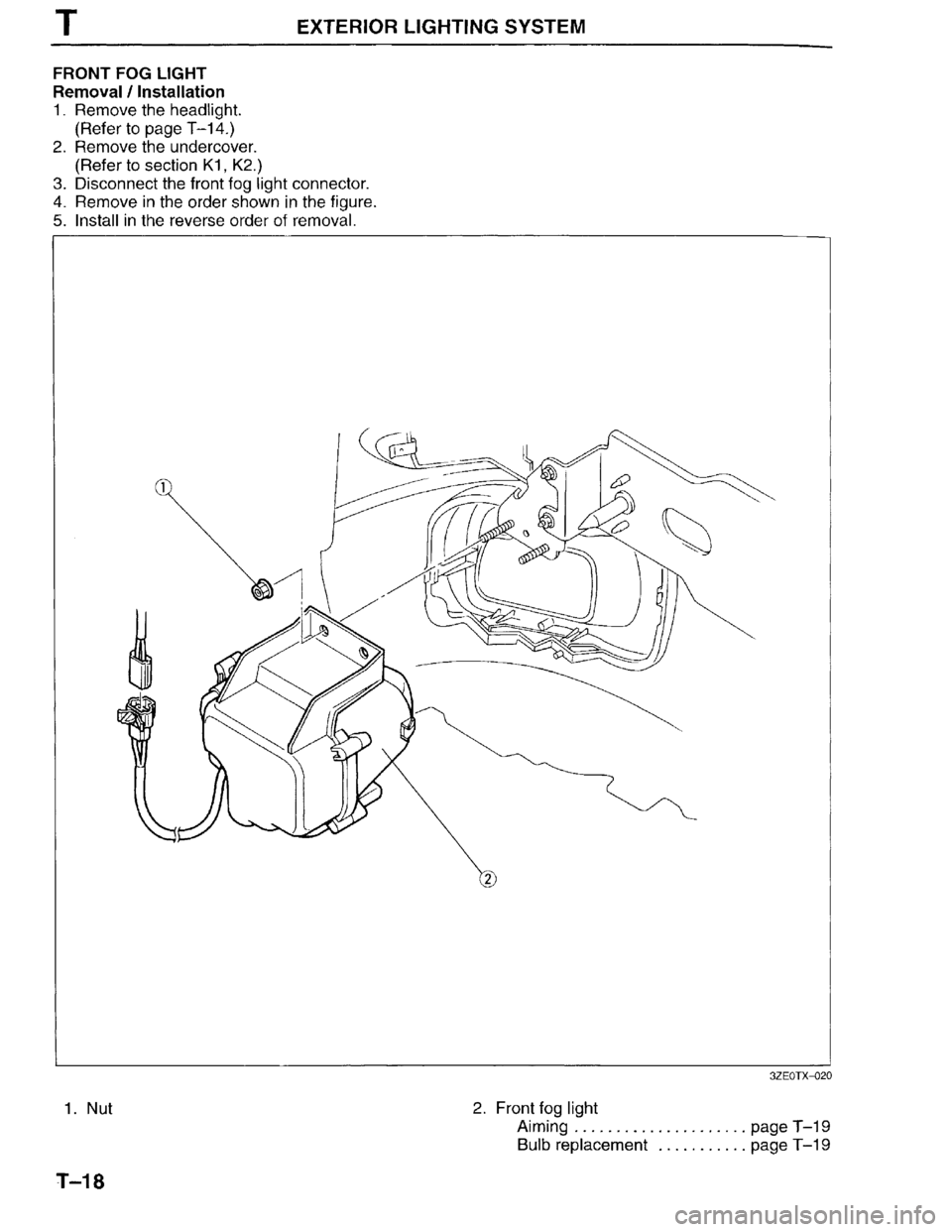 MAZDA MILLENIA 1996  Workshop Manual 