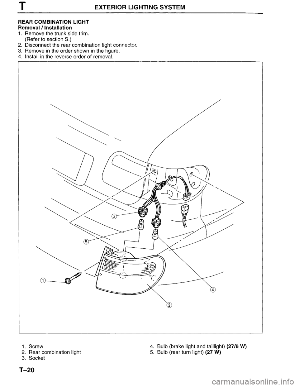 MAZDA MILLENIA 1996  Workshop Manual 