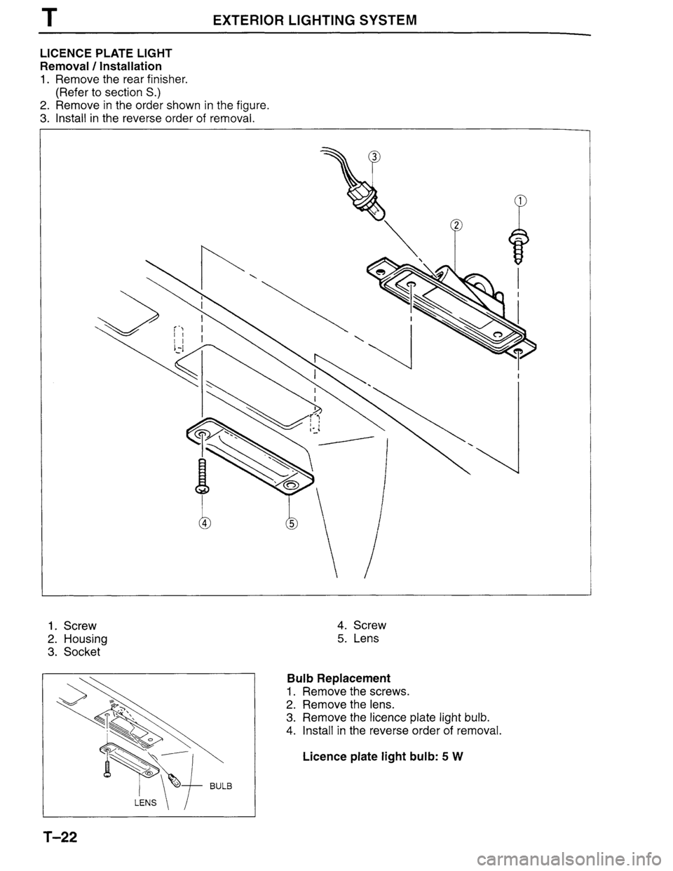 MAZDA MILLENIA 1996  Workshop Manual 