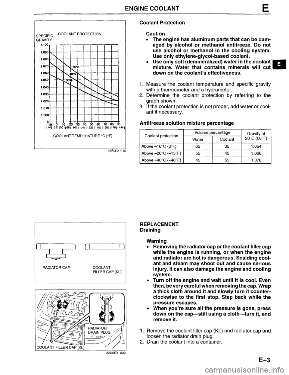 MAZDA MILLENIA 1996  Workshop Manual 