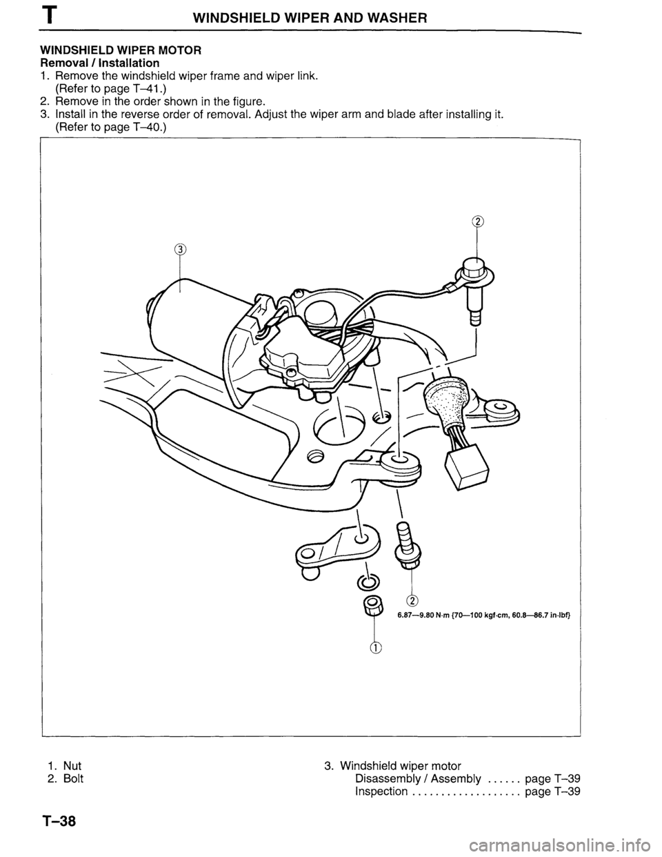 MAZDA MILLENIA 1996  Workshop Manual 