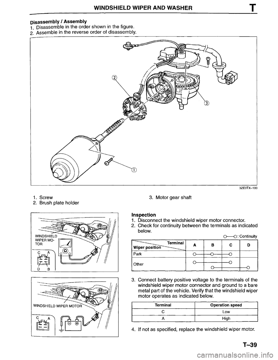 MAZDA MILLENIA 1996  Workshop Manual 