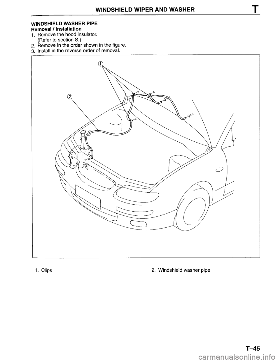 MAZDA MILLENIA 1996  Workshop Manual 