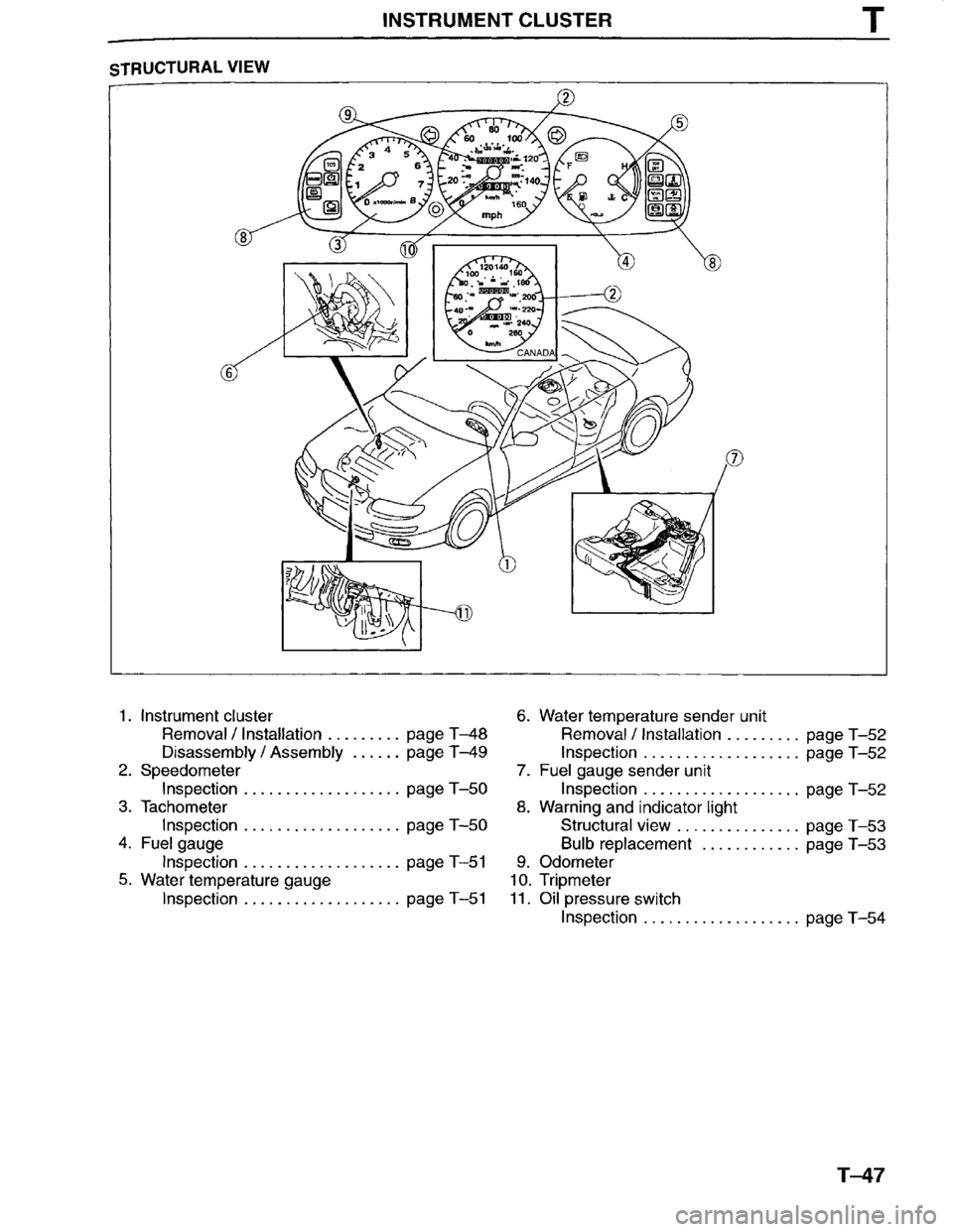 MAZDA MILLENIA 1996  Workshop Manual 