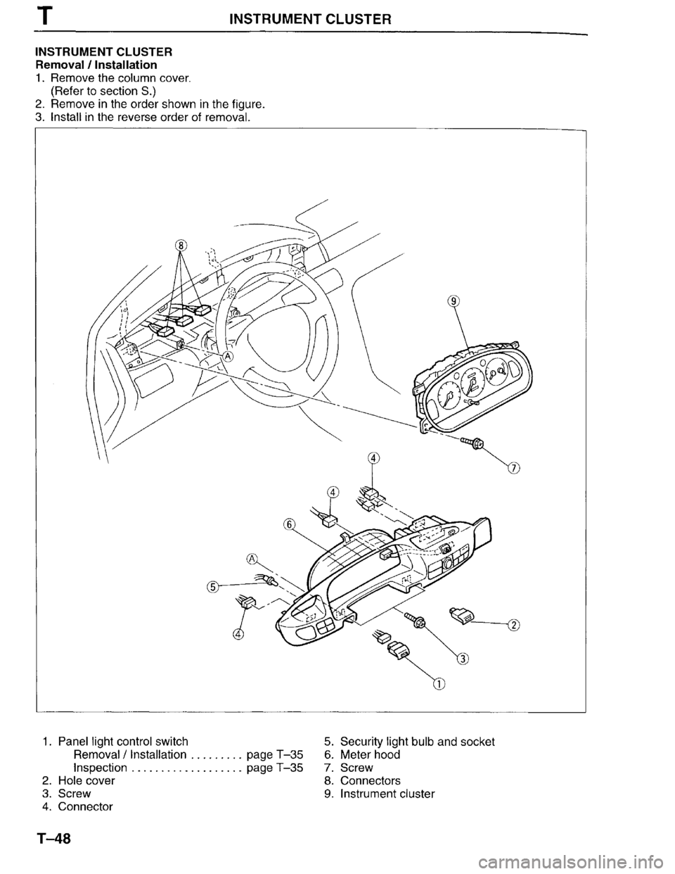 MAZDA MILLENIA 1996  Workshop Manual 