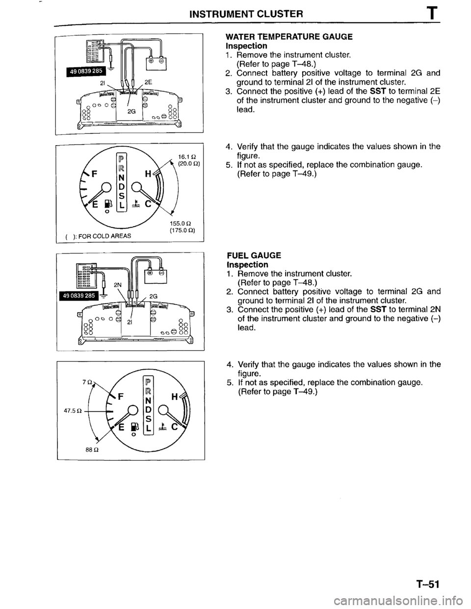 MAZDA MILLENIA 1996  Workshop Manual 