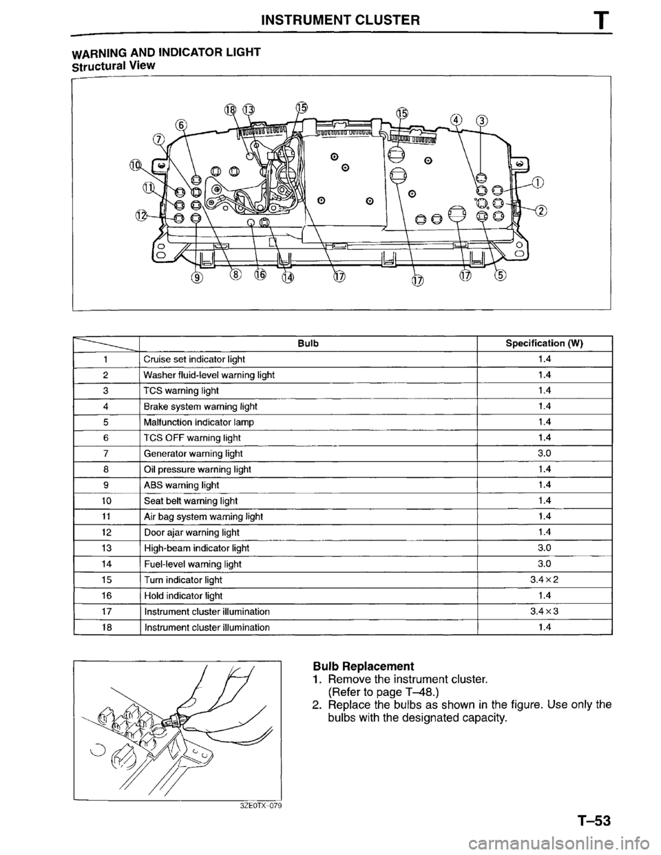 MAZDA MILLENIA 1996  Workshop Manual 