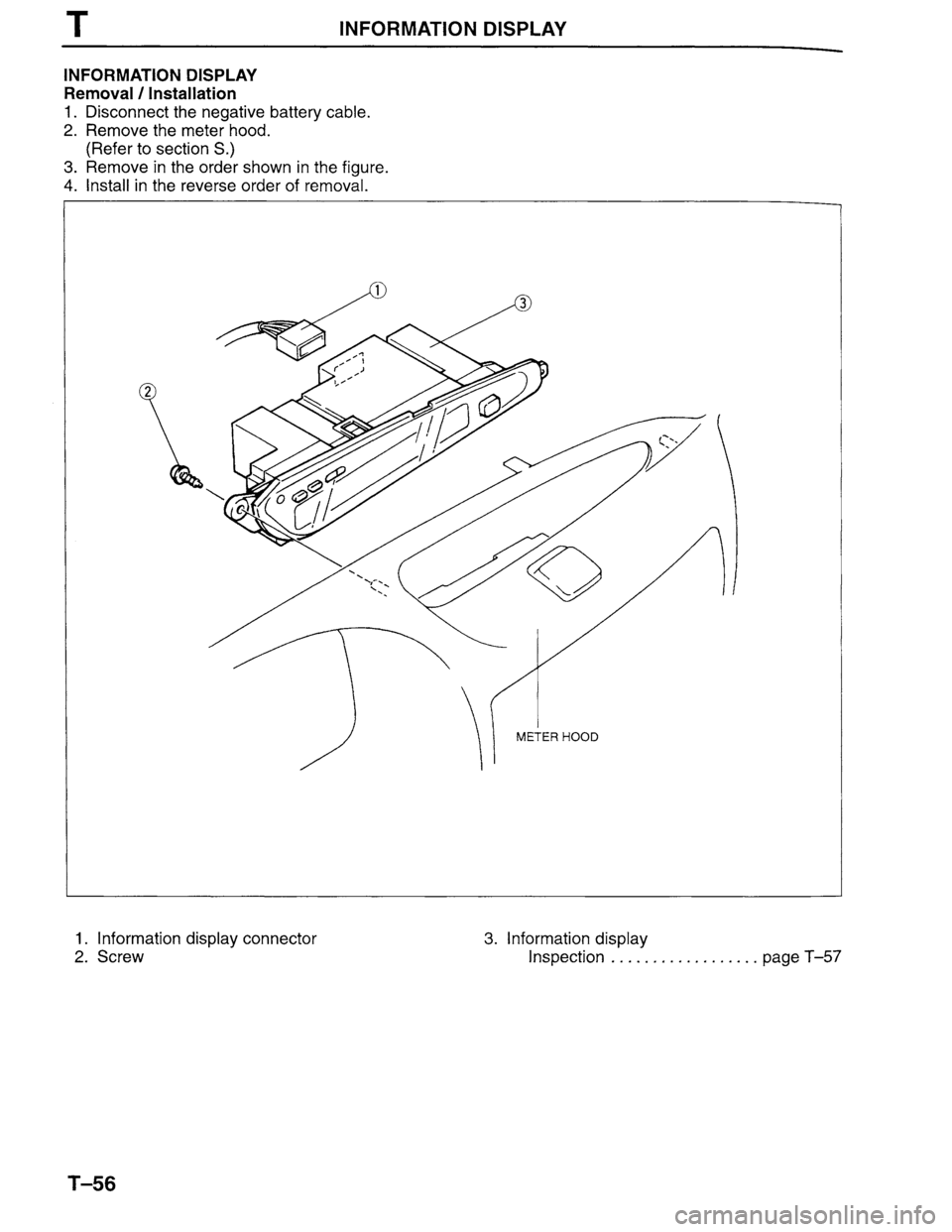 MAZDA MILLENIA 1996  Workshop Manual 