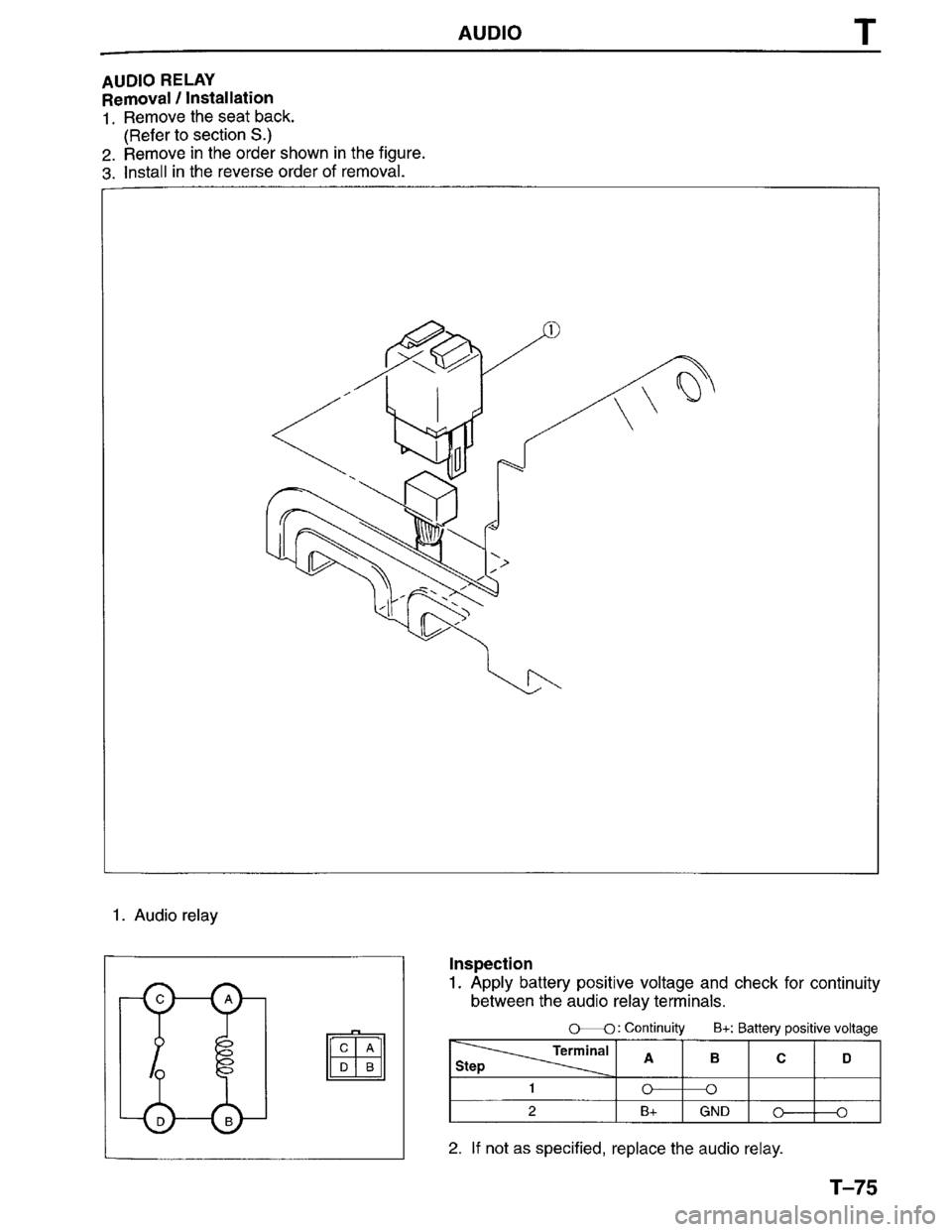 MAZDA MILLENIA 1996  Workshop Manual 