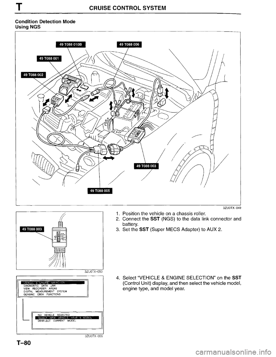 MAZDA MILLENIA 1996  Workshop Manual 