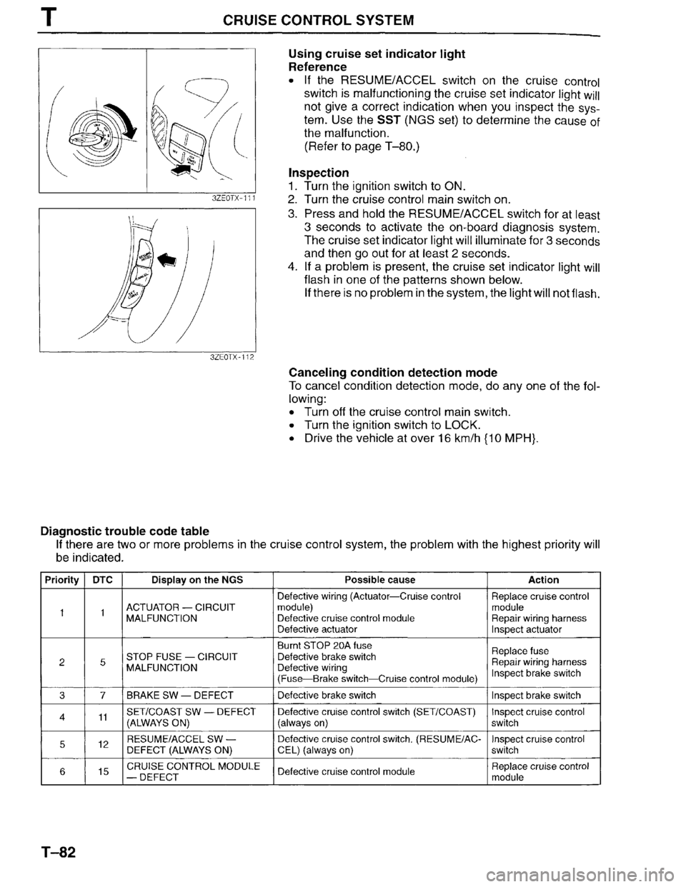 MAZDA MILLENIA 1996  Workshop Manual 