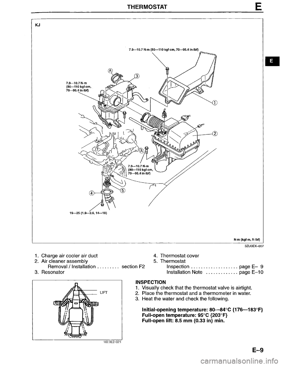 MAZDA MILLENIA 1996  Workshop Manual 