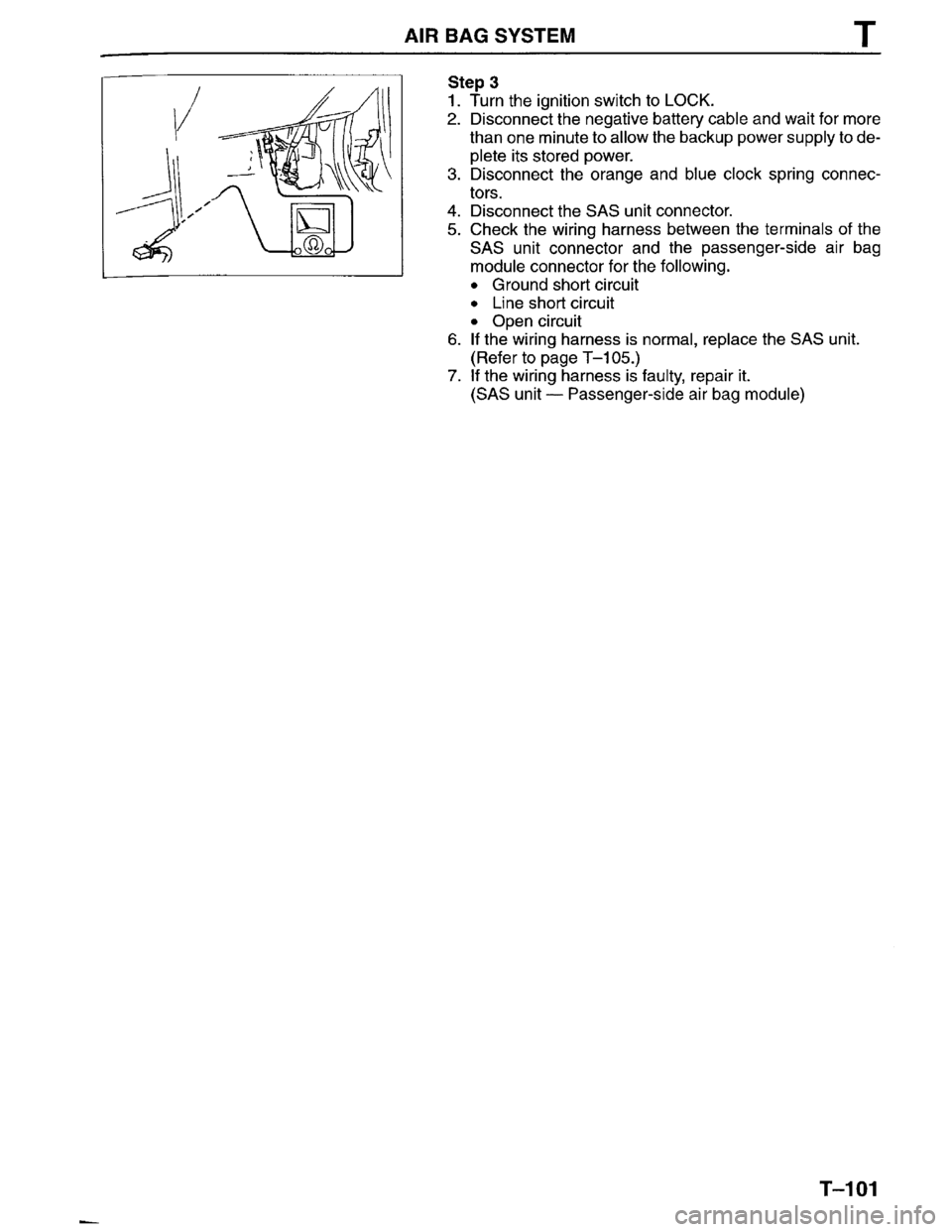 MAZDA MILLENIA 1996  Workshop Manual 