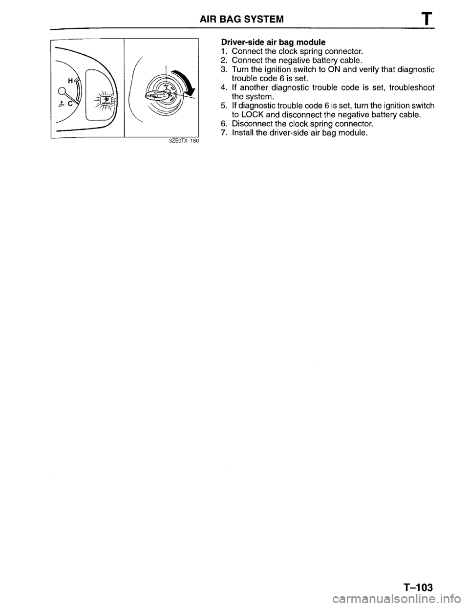 MAZDA MILLENIA 1996  Workshop Manual 