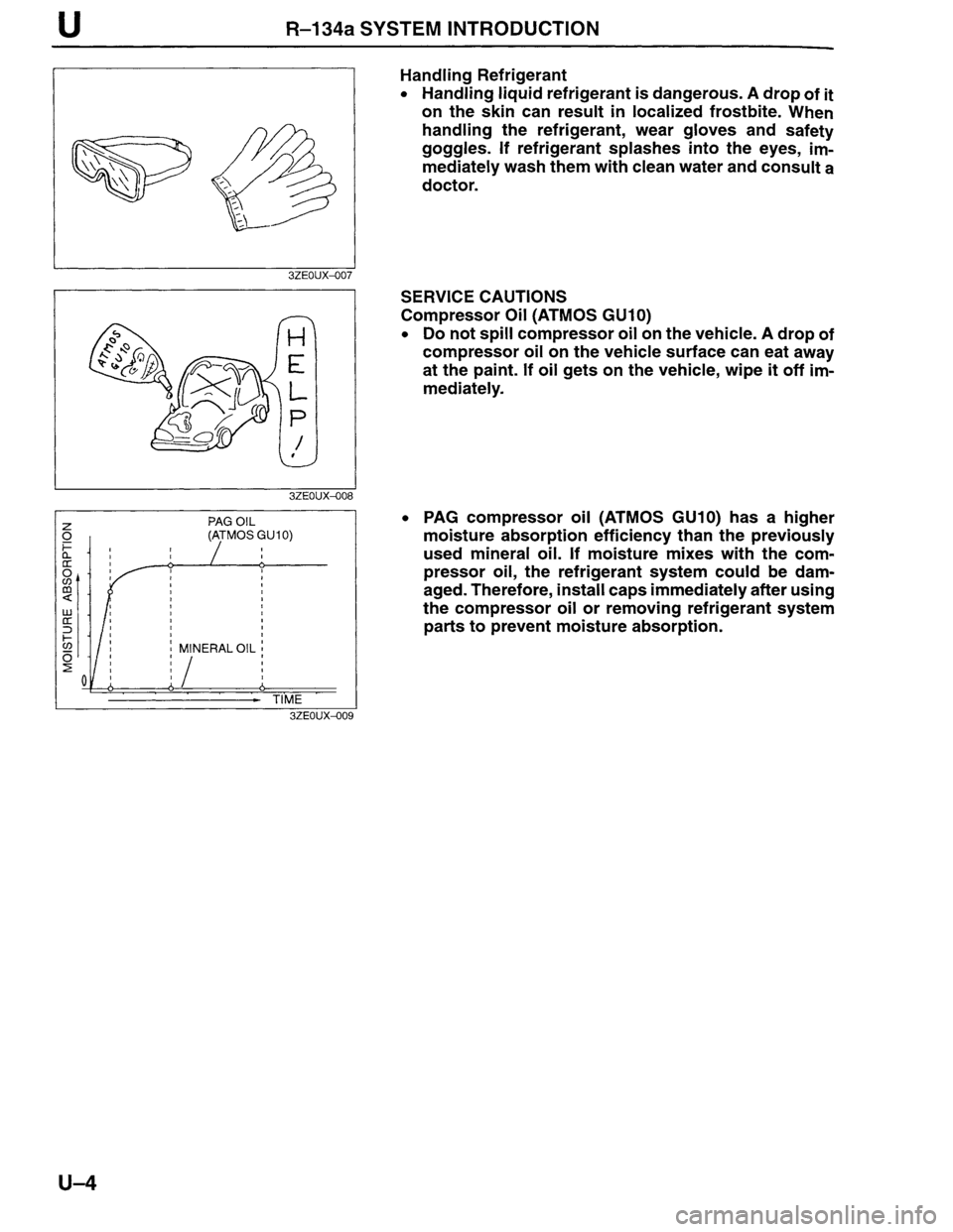 MAZDA MILLENIA 1996  Workshop Manual 