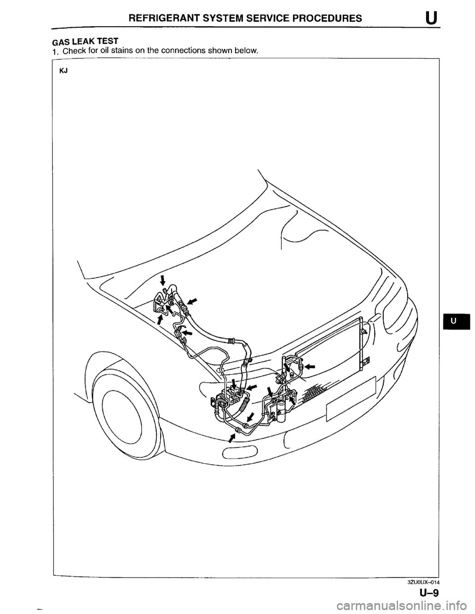 MAZDA MILLENIA 1996  Workshop Manual 