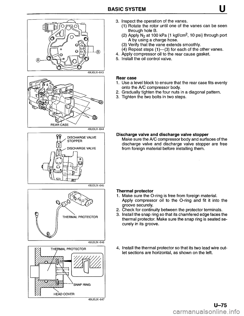 MAZDA MILLENIA 1996  Workshop Manual 