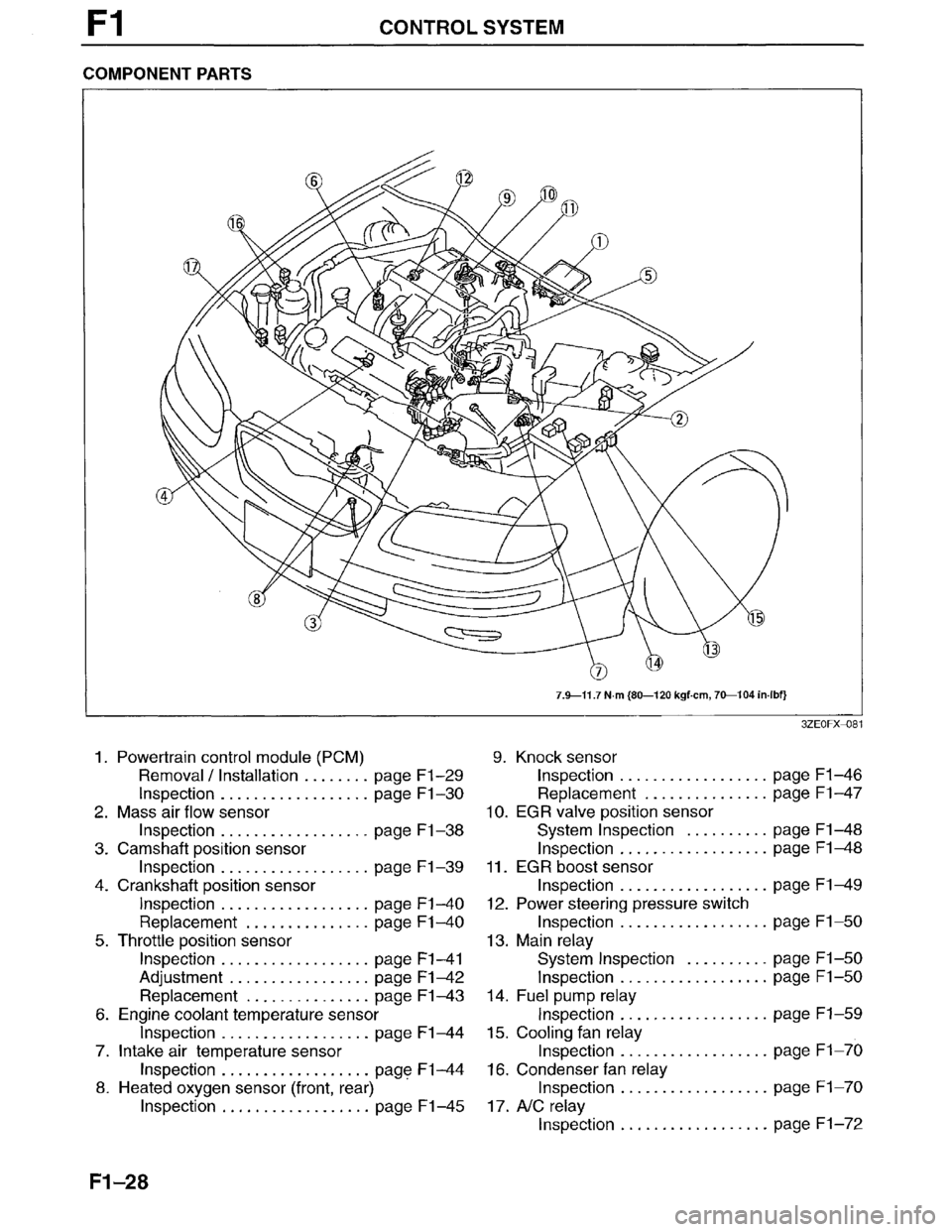 MAZDA MILLENIA 1996  Workshop Manual 
