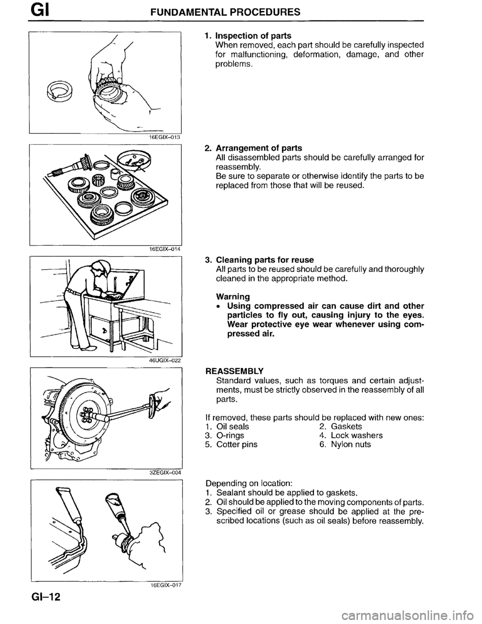 MAZDA MILLENIA 1996  Workshop Manual 