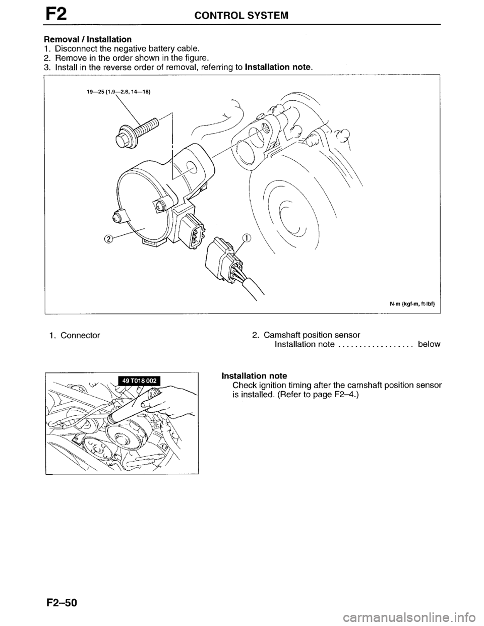 MAZDA MILLENIA 1996  Workshop Manual 