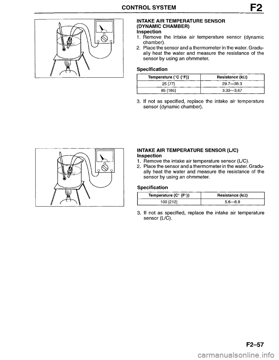 MAZDA MILLENIA 1996  Workshop Manual 