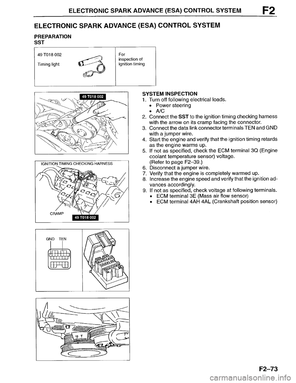 MAZDA MILLENIA 1996  Workshop Manual 