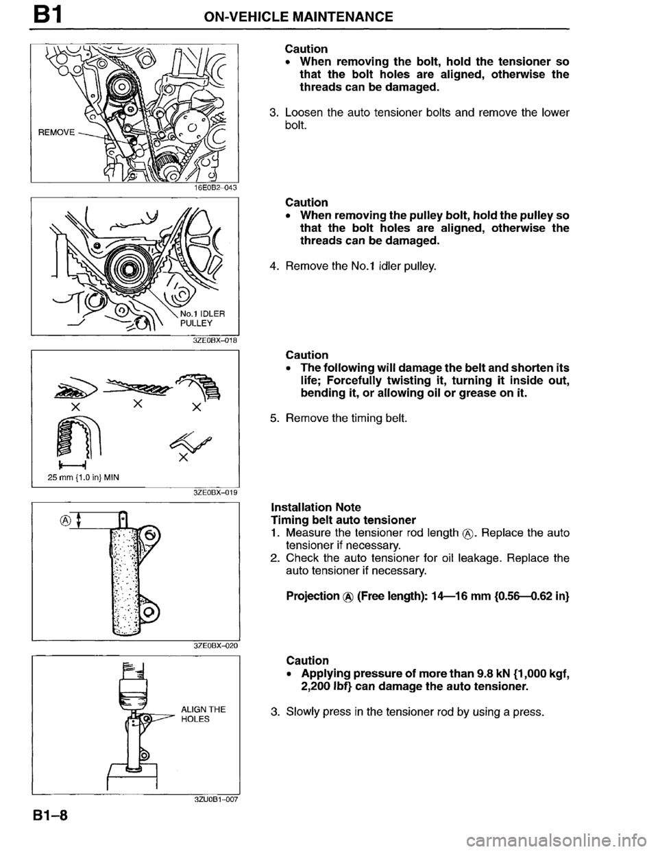 MAZDA MILLENIA 1996  Workshop Manual 
