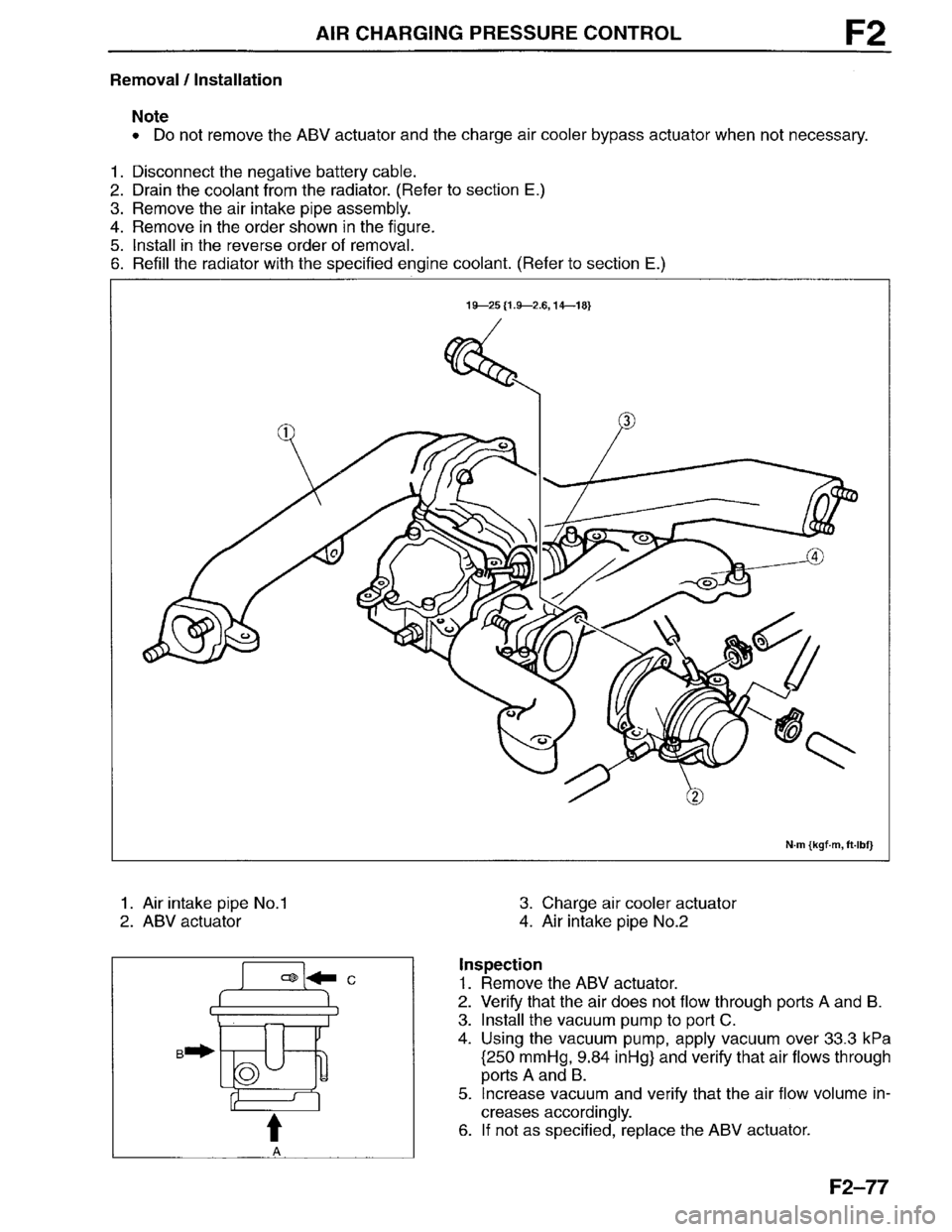 MAZDA MILLENIA 1996  Workshop Manual 