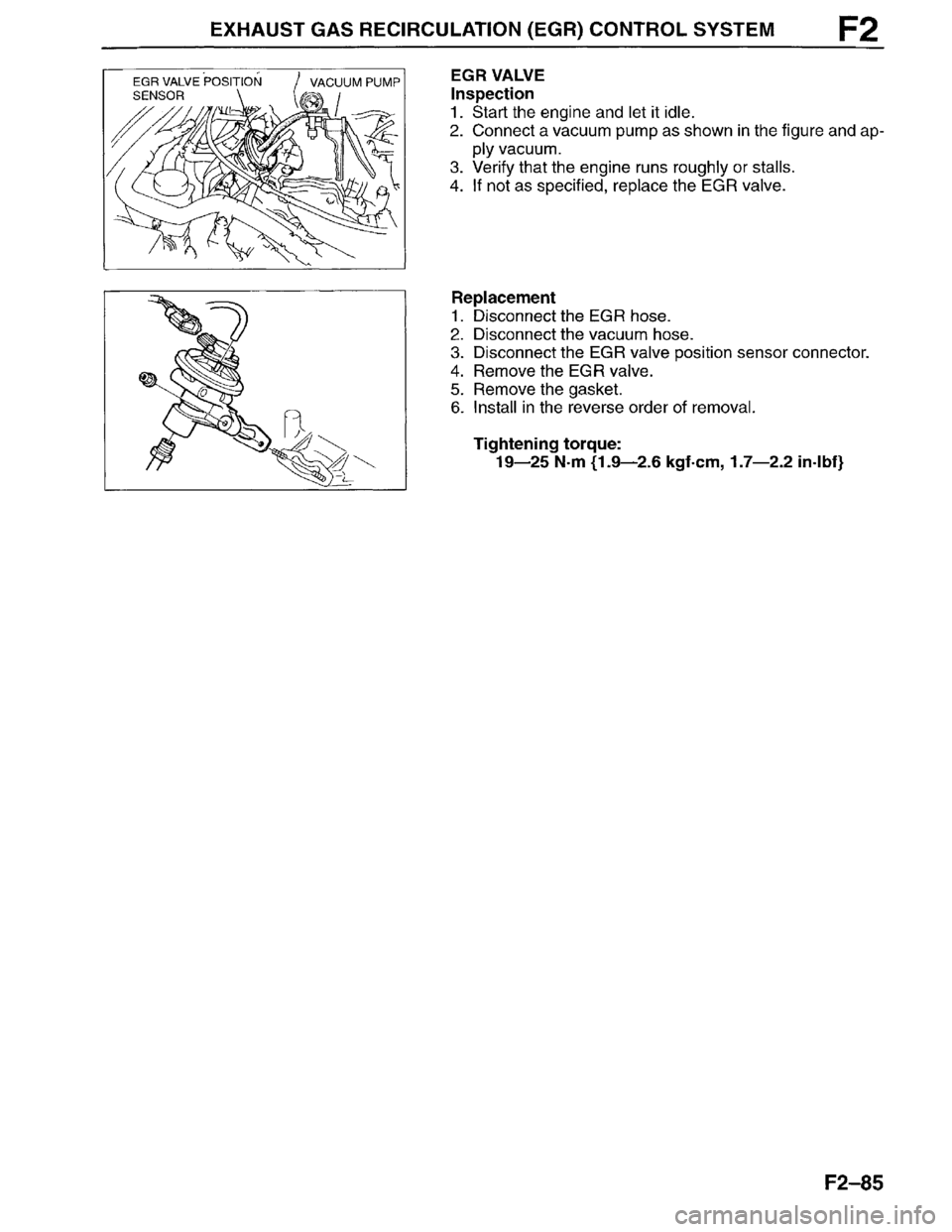 MAZDA MILLENIA 1996  Workshop Manual 