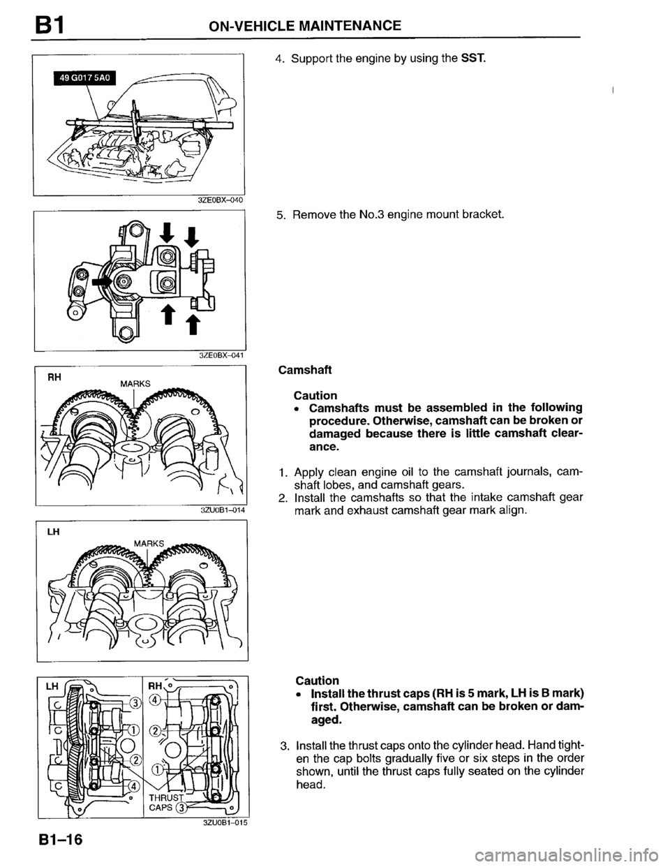 MAZDA MILLENIA 1996  Workshop Manual 