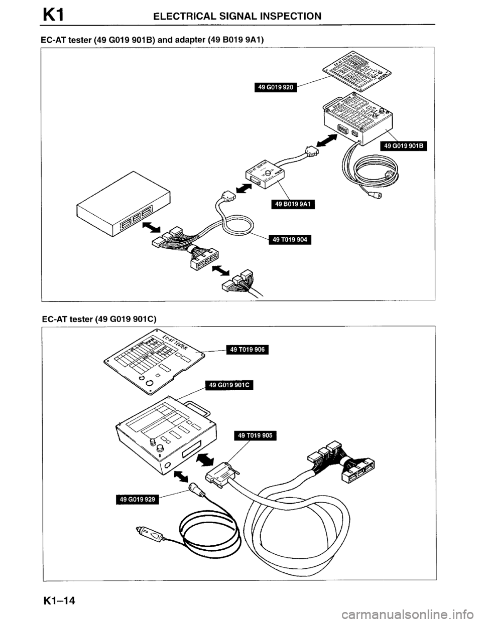 MAZDA MILLENIA 1996  Workshop Manual 