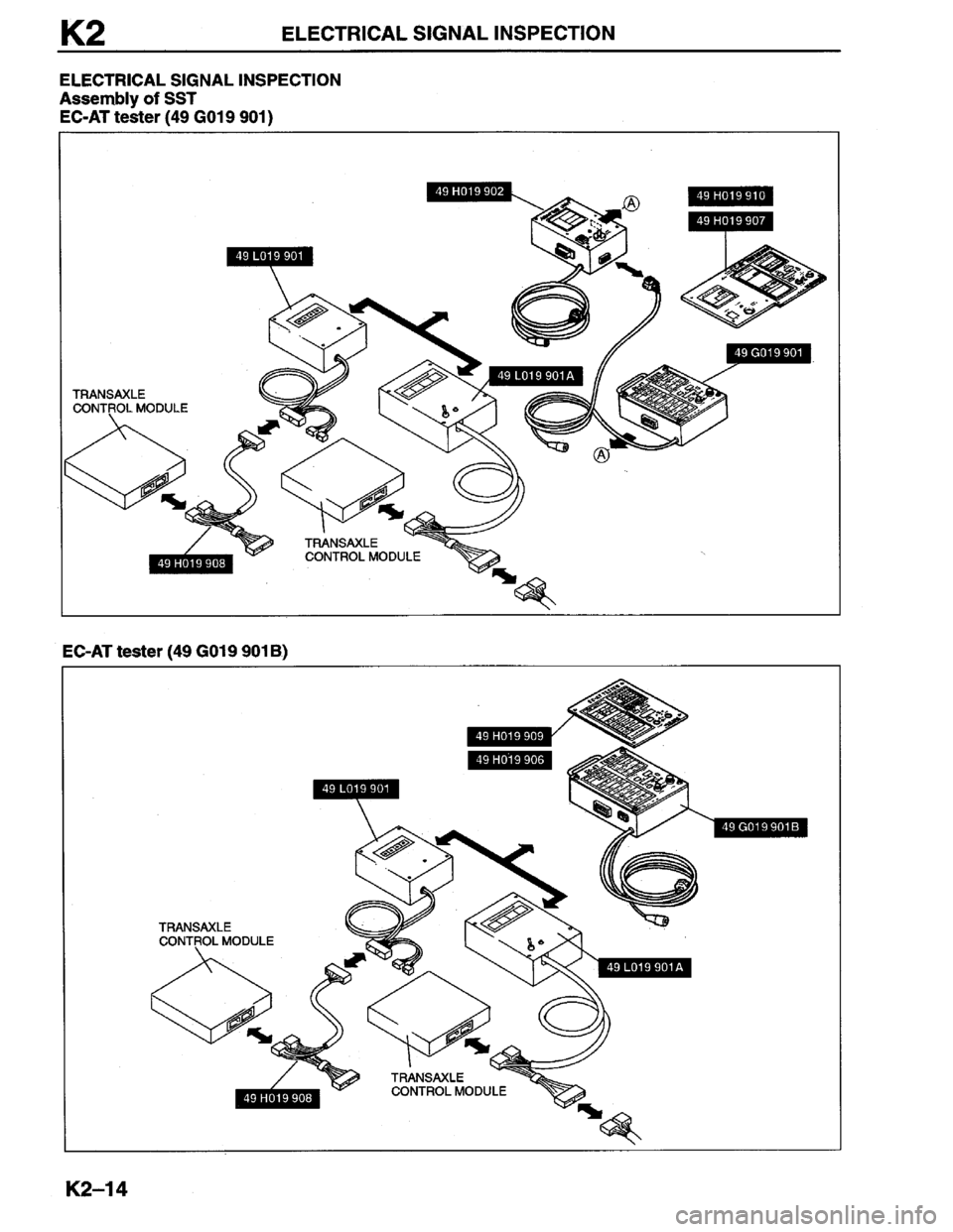 MAZDA MILLENIA 1996  Workshop Manual 