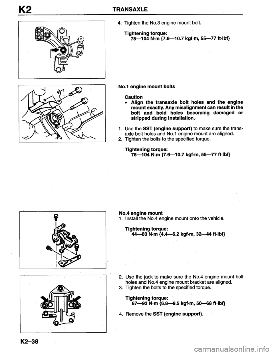 MAZDA MILLENIA 1996  Workshop Manual 