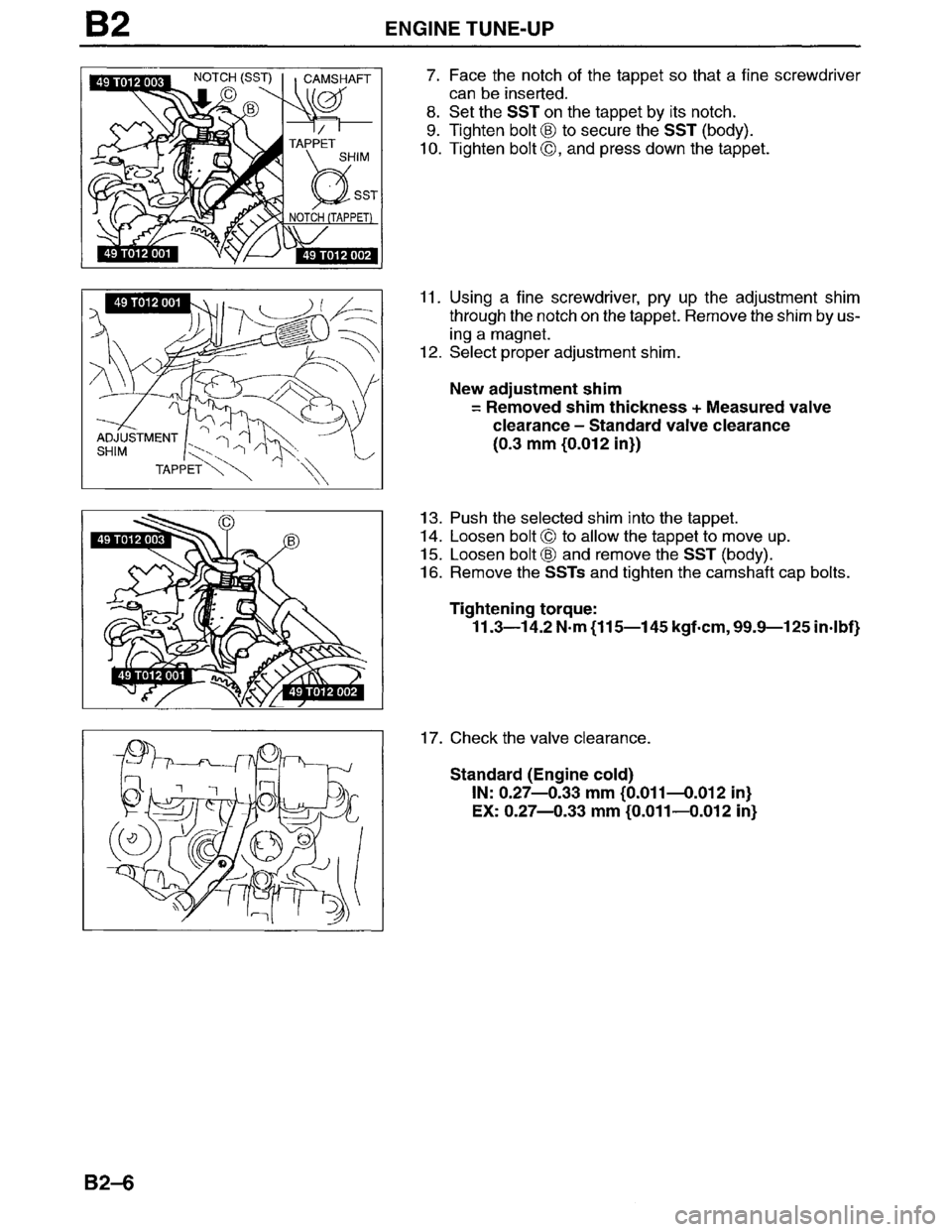 MAZDA MILLENIA 1996  Workshop Manual 