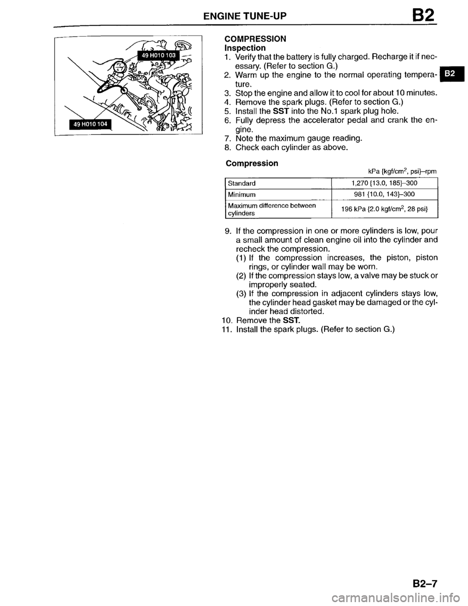 MAZDA MILLENIA 1996  Workshop Manual 
