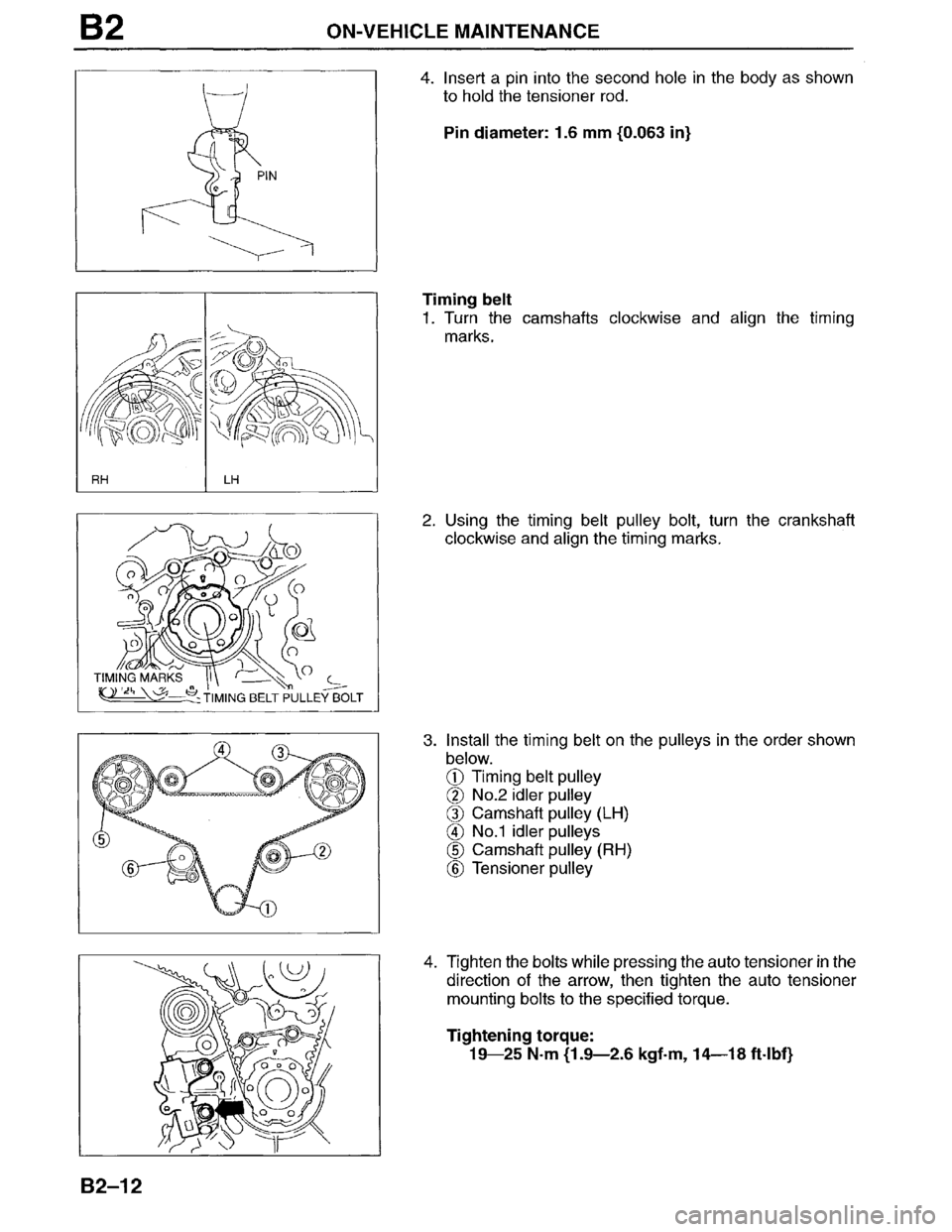 MAZDA MILLENIA 1996  Workshop Manual 