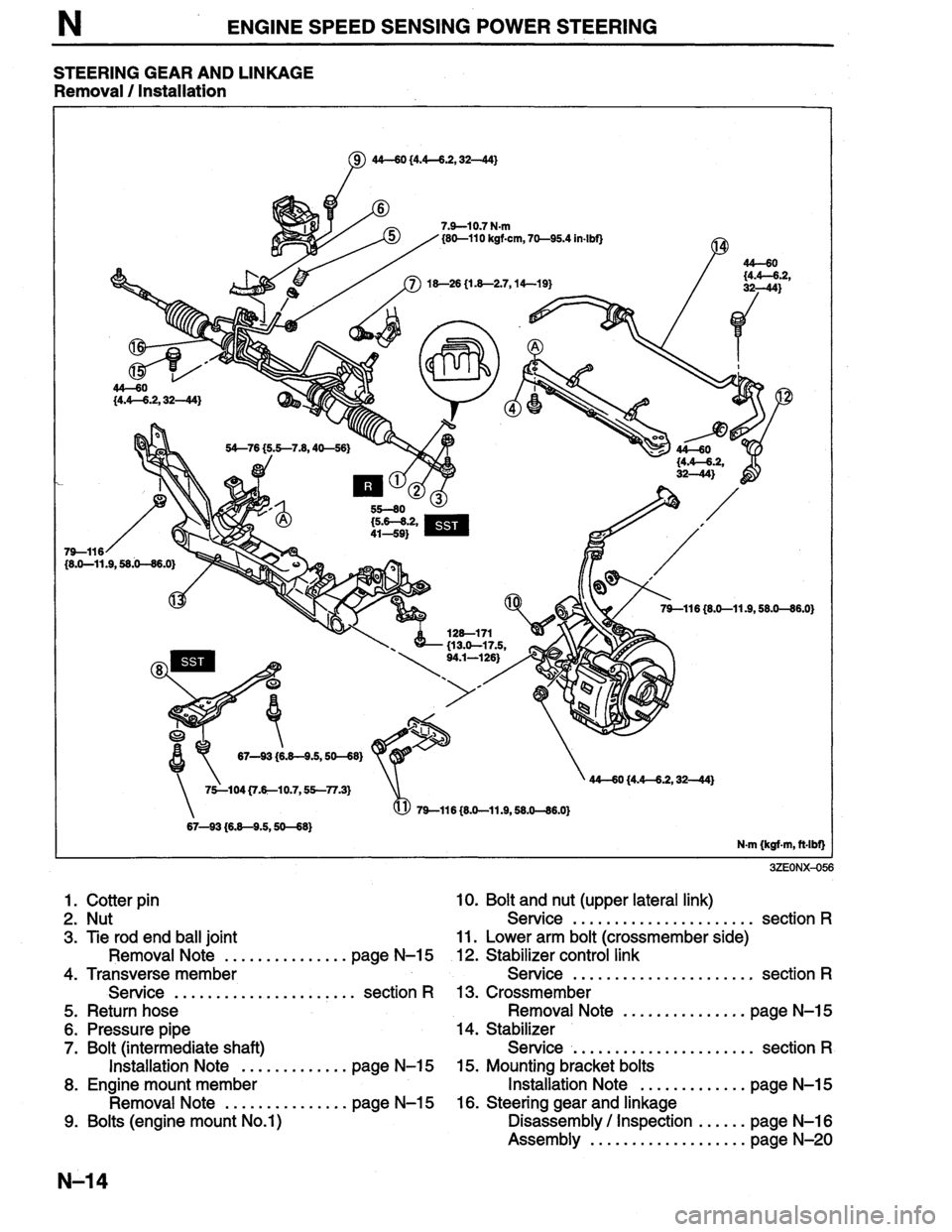 MAZDA MILLENIA 1996  Workshop Manual 