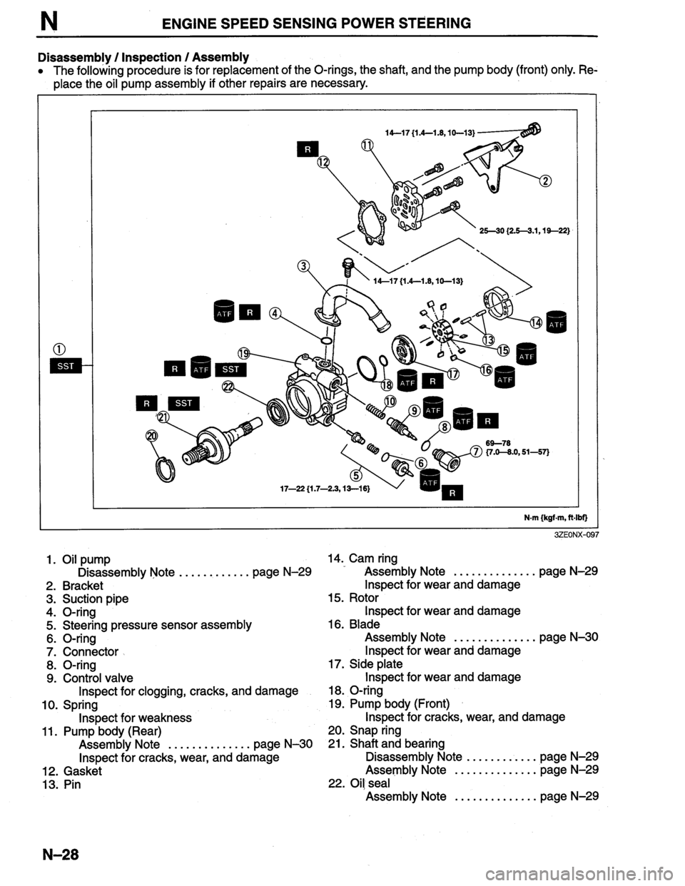 MAZDA MILLENIA 1996  Workshop Manual 
