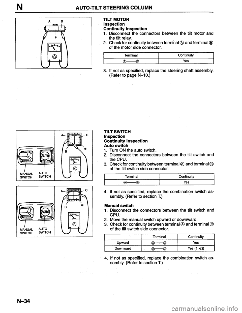 MAZDA MILLENIA 1996  Workshop Manual 