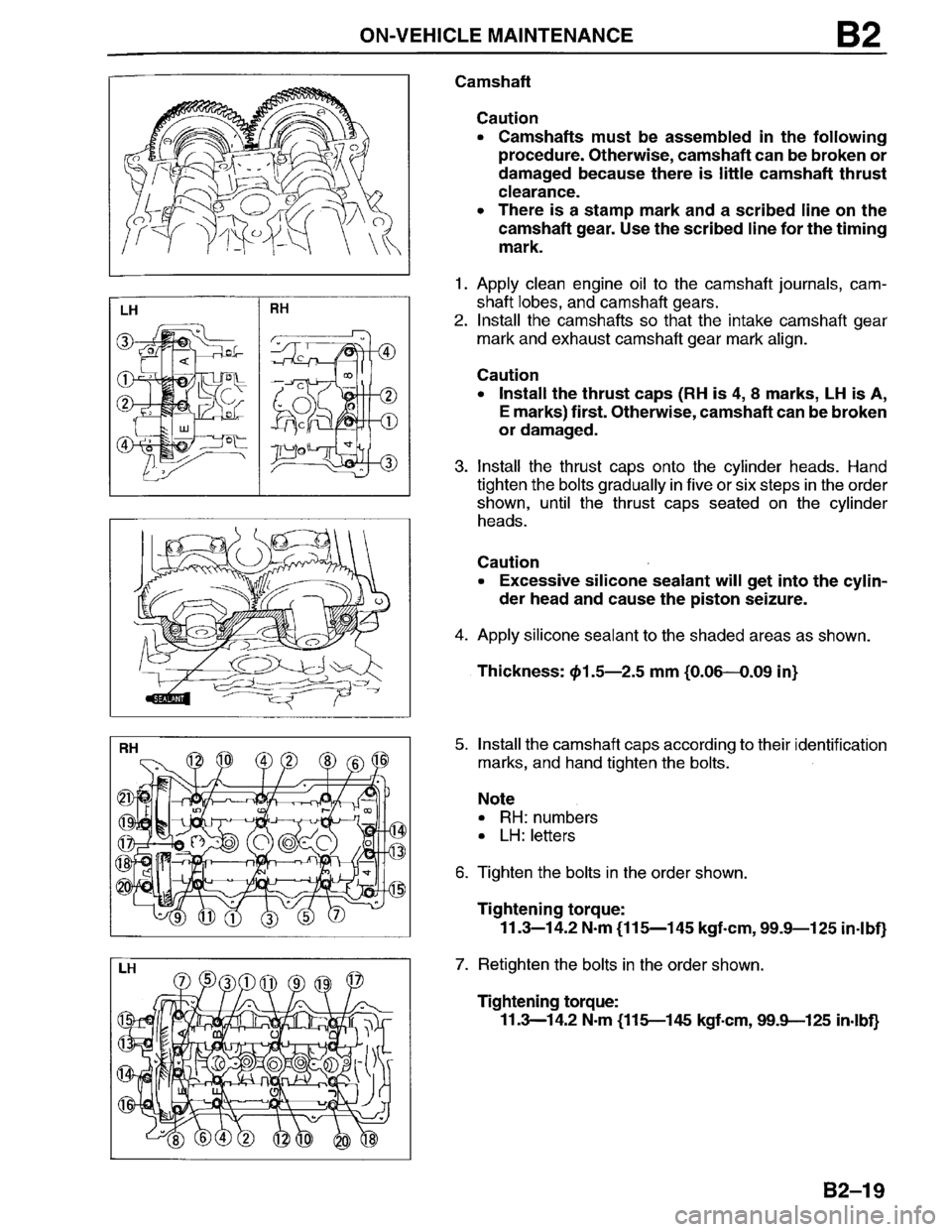MAZDA MILLENIA 1996  Workshop Manual 