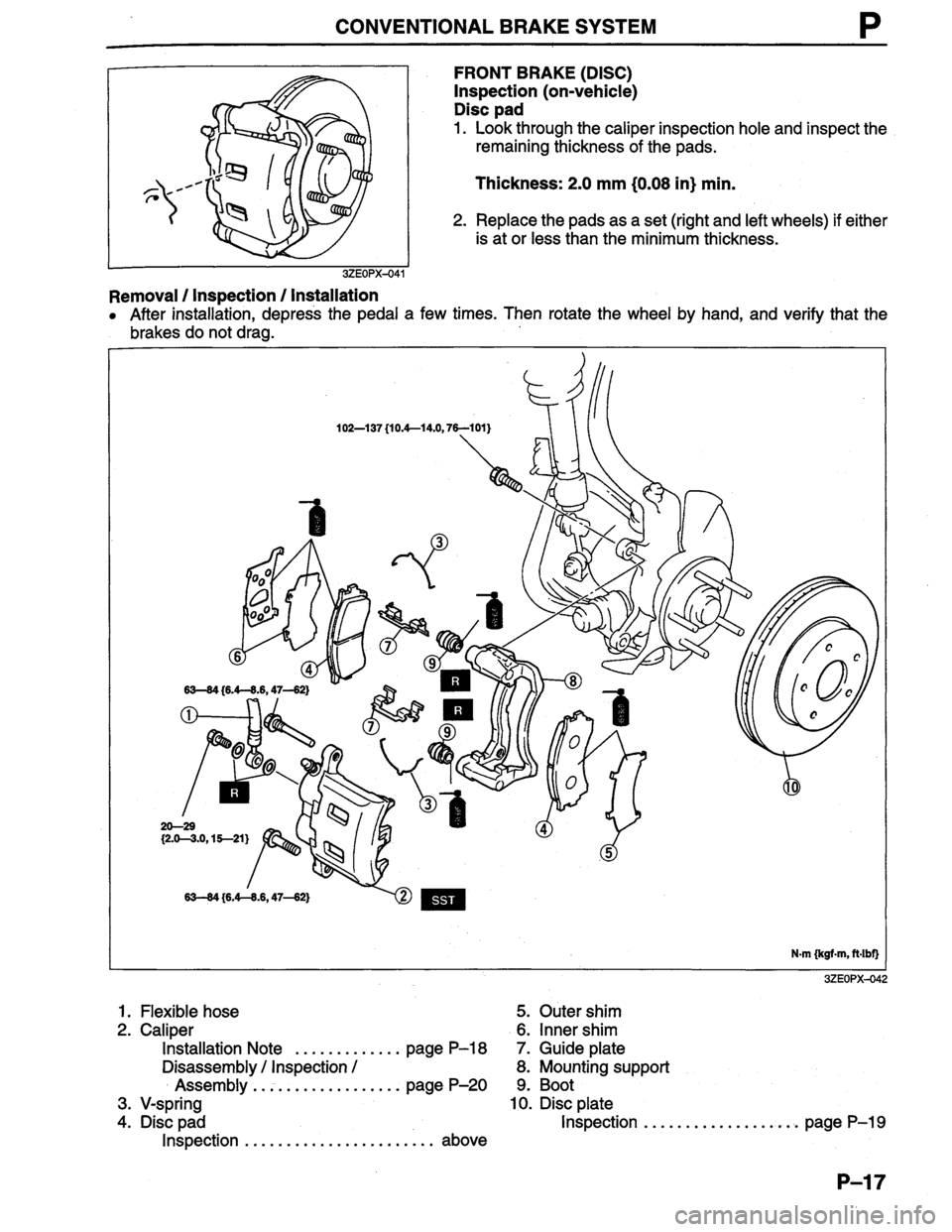 MAZDA MILLENIA 1996  Workshop Manual 