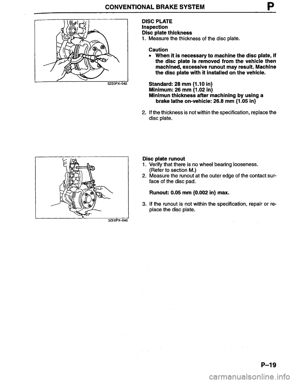 MAZDA MILLENIA 1996  Workshop Manual 