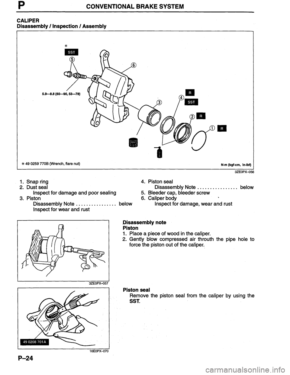 MAZDA MILLENIA 1996  Workshop Manual 