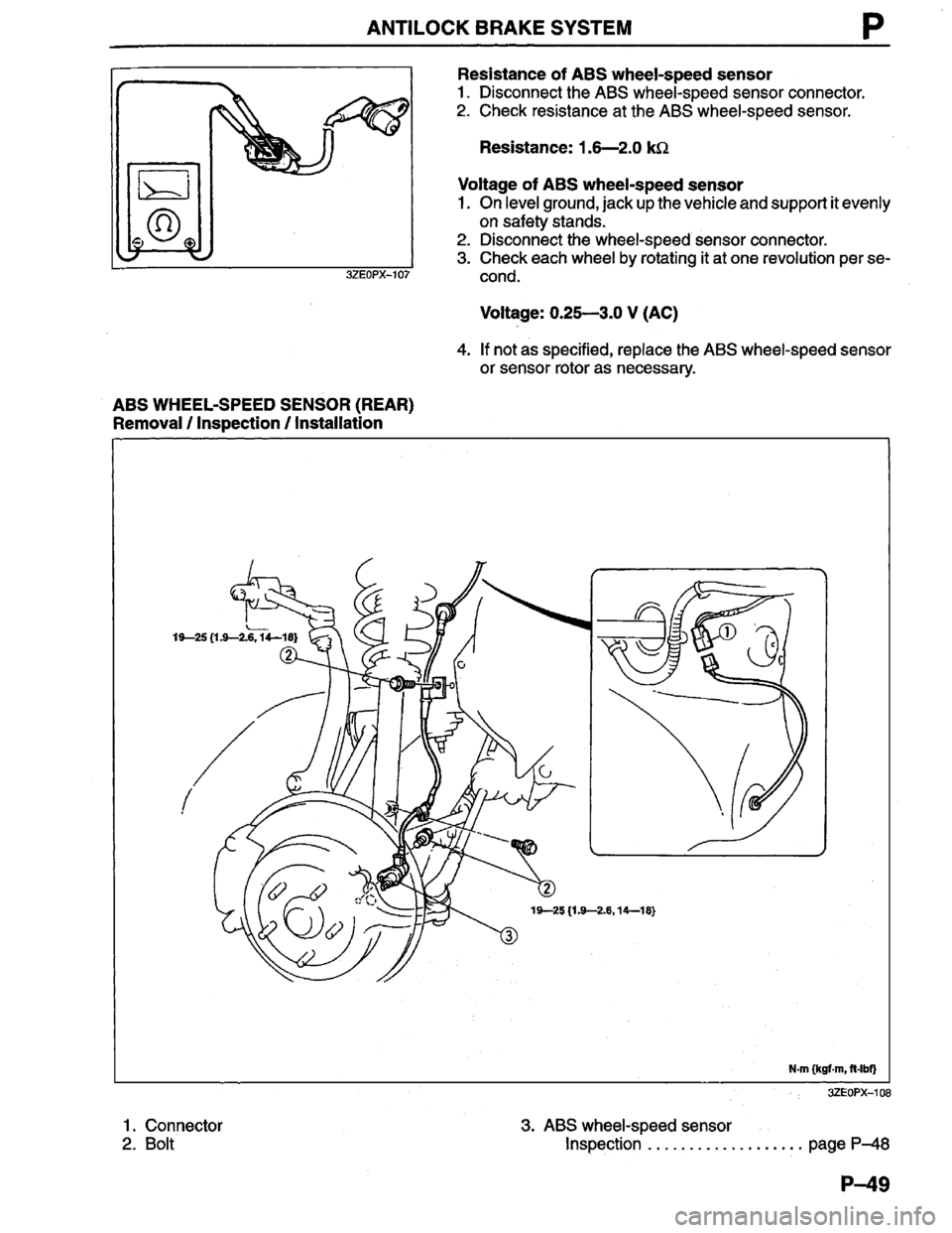 MAZDA MILLENIA 1996  Workshop Manual 