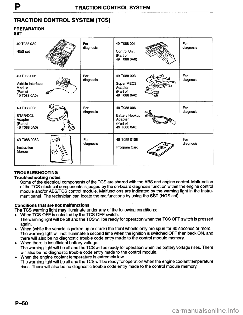 MAZDA MILLENIA 1996  Workshop Manual 