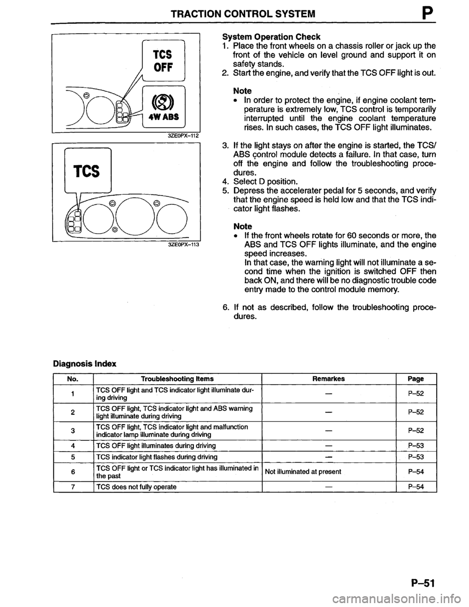 MAZDA MILLENIA 1996  Workshop Manual 